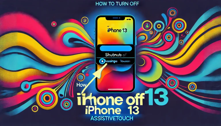 how to turn off iphone 13