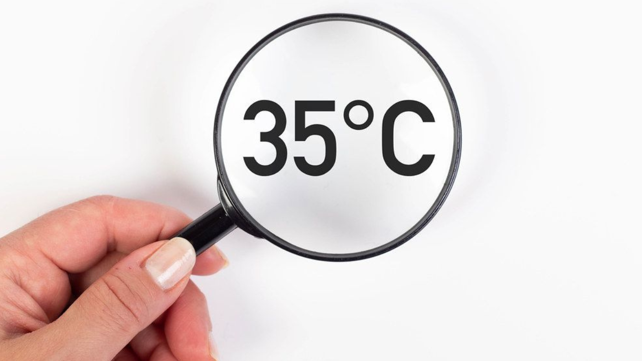 35 degrees celsius